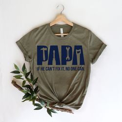 funny papa birthday shirt,fixer of things shirt,papa tools shirt,papa shirt,papa can fix it tool box shirt,father's day