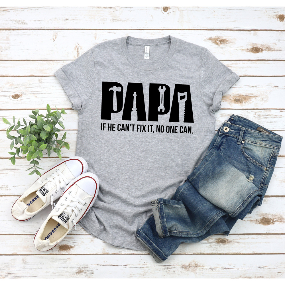 Funny Papa Birthday Shirt,Fixer of Things Shirt,Papa Tools Shirt,Papa Shirt,Papa can fix it tool box Shirt,Father's Day Shirt,Gift for Papa - 3.jpg