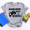 Game Over Back To School Shirt, Back to School Shirt, First Day of School Outfit, Kids Back To School Shirt,Gaming School Shirt,Teacher Gift - 1.jpg