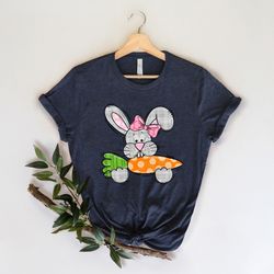 girls bunny shirt, girl bunny tee, girl easter shirt, easter bunny shirt, easter shirt, toddler easter shirt, unisex tee