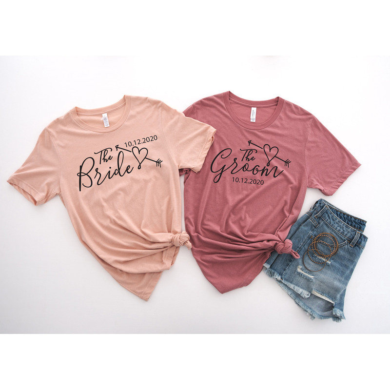 Groom and Bride Shirt,Mr and Mrs,Just Married Shirt,Honeymoon Shirt,Wedding Shirt,Wife and Hubs Shirts,Just Married Shirts,Couple Shirts - 3.jpg