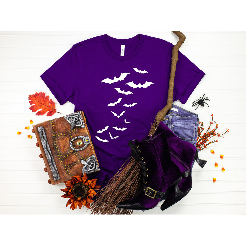 Halloween Bats Shirt, Halloween Party, Halloween 2022 Shirt, Skeleton T, Halloween Outfits, Halloween Funny Shirt, Family Matching Shirts - 4.jpg