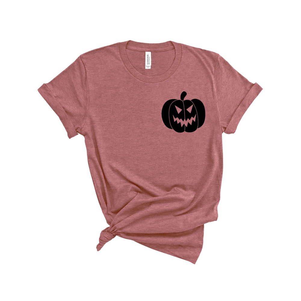 Halloween Pocket Size Shirt,Halloween Party, Halloween T-shirt, Halloween T Shirt, Pumpkin Shirt, Orange shirt, Matching Halloween - 2.jpg