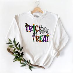 halloween trick or treat shirt, halloween trick-or-treat, halloween trick-or-treat shirt, funny halloween shirt, toddler