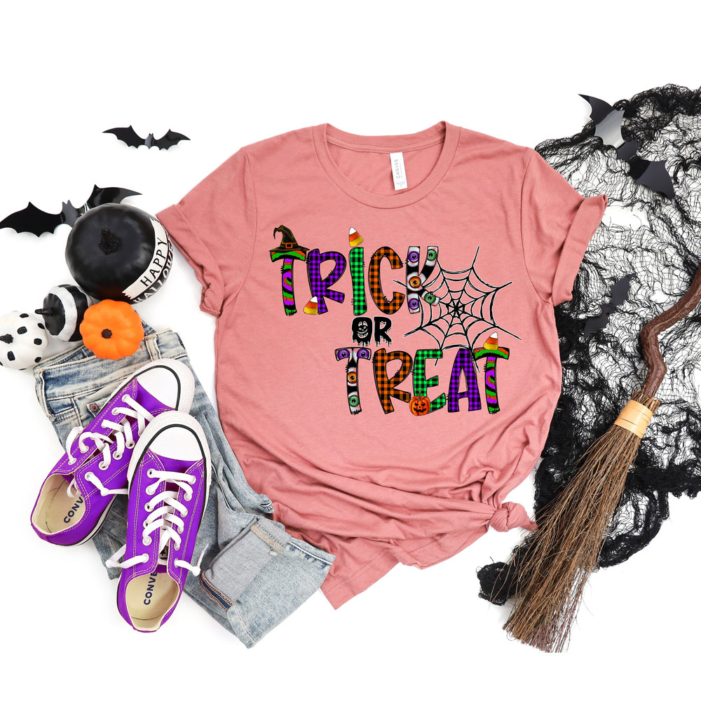 Halloween Trick or Treat Shirt, Halloween Trick-Or-Treat, Halloween Trick-or-Treat Shirt, Funny Halloween Shirt, Toddler Halloween Shirt - 2.jpg