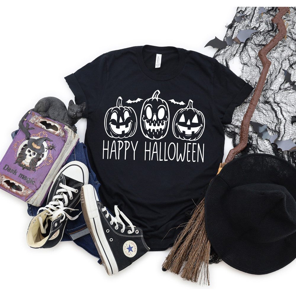 Happy Halloween Shirt,Halloween Party Shirts, Hocus Pocus Shirts,Sanderson Sisters Shirts,Halloween Outfits,2022 Halloween Pumpkin Shirt - 3.jpg