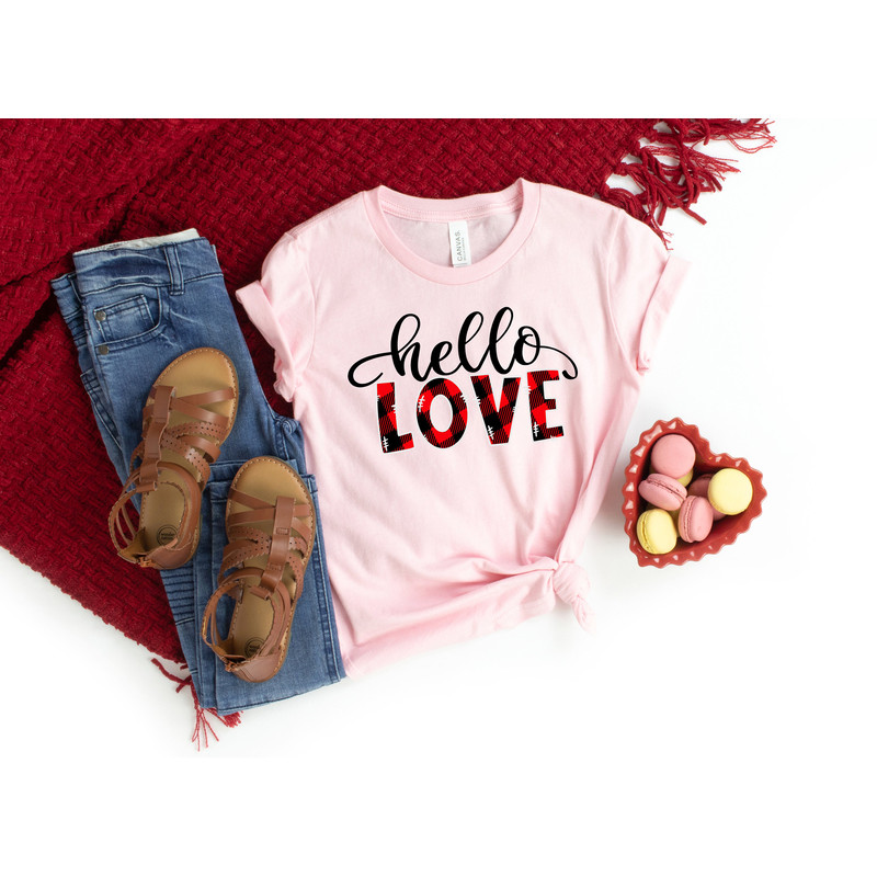 Hello Love Shirts, Valentine's Shirt, Lovers Shirt, Valentine's Day Shirt, Funny Valentines Shirt, Gift for Valentines, Couple Shirts - 2.jpg