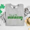 Here for the Shenanigans St Patricks Day Shirt, Glitter Shamrock Tee, St Patricks Day Shirt, Glitter Lucky Shirt, Lucky Tee, Irish Shirt - 2.jpg