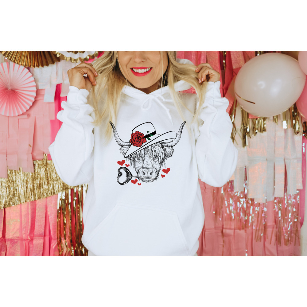 Highland Cow Valentines Day Shirt,Valentines Day Shirts For Woman,Heart Shirt,Cute Valentine Shirt,Valentines Day Gift,Valentines Gift - 2.jpg