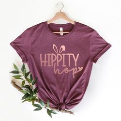 hippity hop shirt,happy easter shirt,groovy easter shirt,funny easter shirt,easter shirts for womens,teacher easter shir