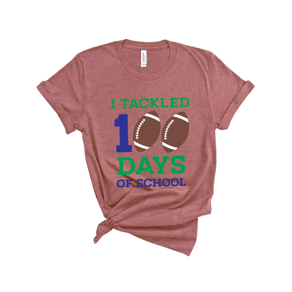I Tackled 100 Days of School,Teacher Shirt, 100 Days of School, Teacher Gifts, Teacher Appreciation, 100 Days Brighter,Back to School Shirt - 2.jpg