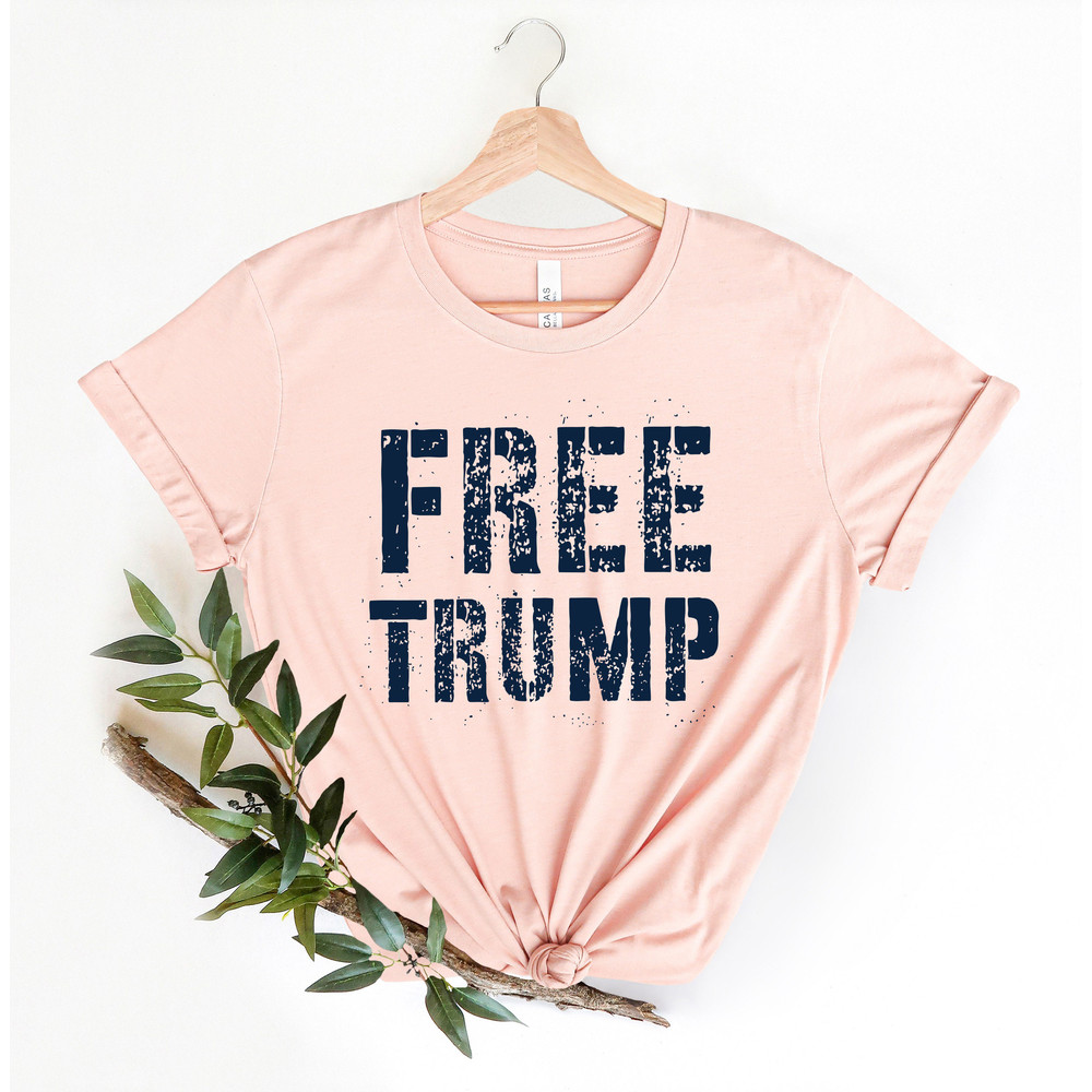 Justice For Trump Shirt, I Stand With Trump Shirts, Free Trump T-Shirts, Trump 2024 Shirts, MAGA Shirts, Save America Tees - 2.jpg