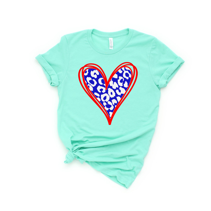 Leopard Heart Red White Blue Shirt,Freedom Shirt,Fourth Of July Shirt,Patriotic Shirt,Independence Day Shirts,Patriotic Family Shirts - 1.jpg