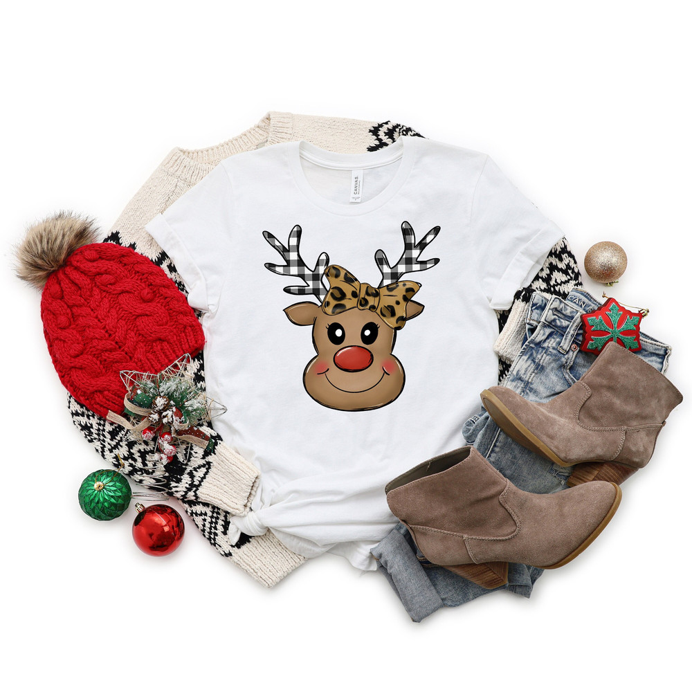 Leopard Reindeer Christmas Shirt,Reindeer Shirt,Peeping Reindeer Shirt,Merry Christmas Shirt,Christmas Family Shirt,Xmas Shirt - 1.jpg