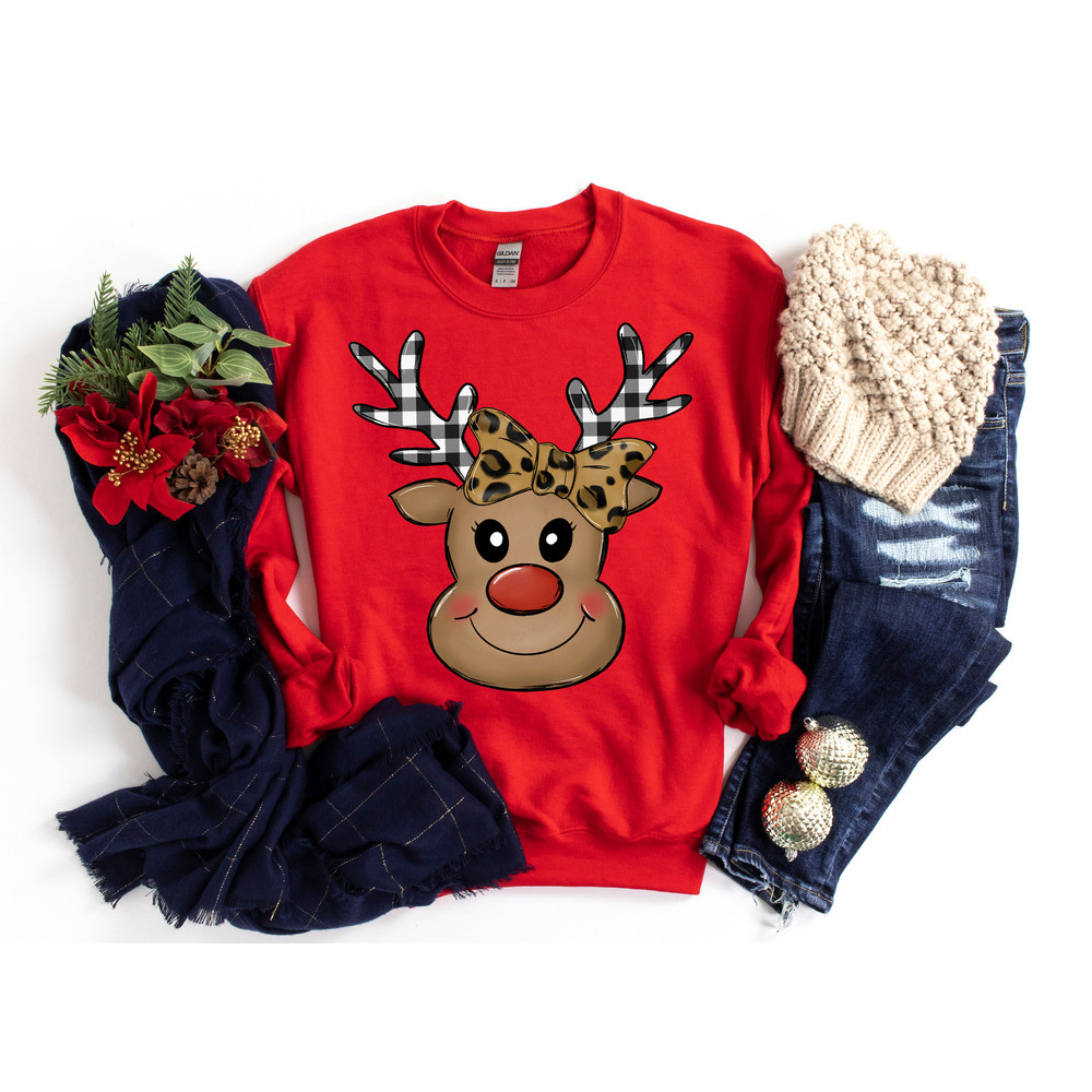 Leopard Reindeer Christmas Shirt,Reindeer Shirt,Peeping Reindeer Shirt,Merry Christmas Shirt,Christmas Family Shirt,Xmas Shirt - 4.jpg