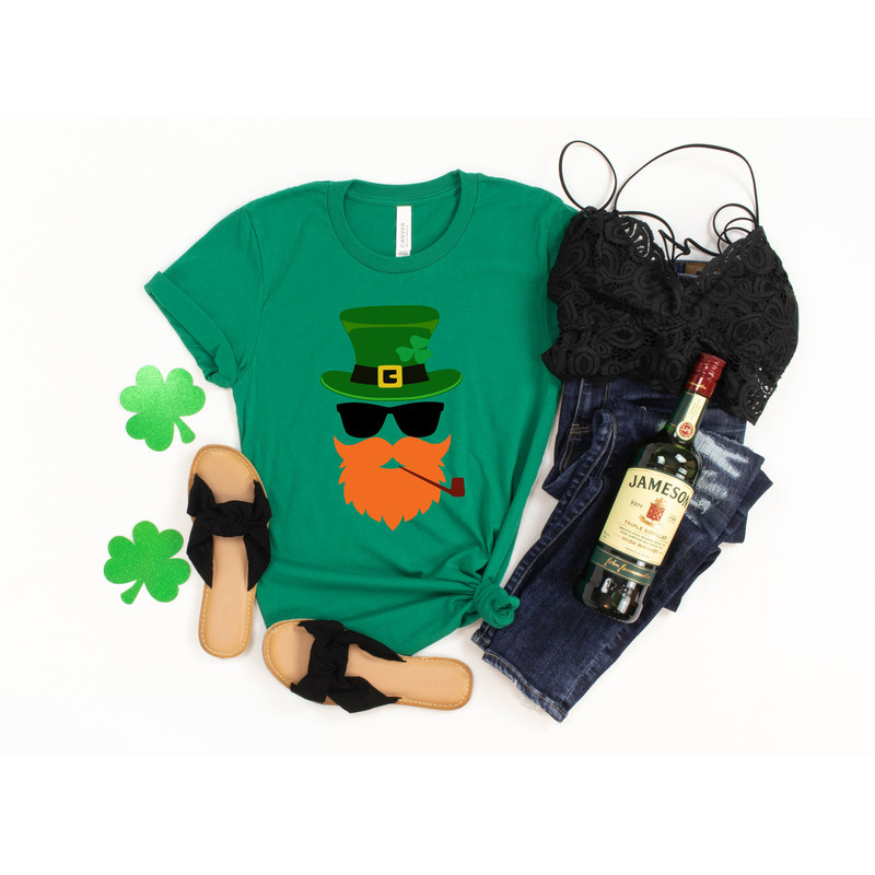 Leprechaunface Shirt,Shamrocks Shirt, Patricks Day Shirt Funny Lucky Shirt,St Patrick's,St Paddys Day,Shamrock,St Patrick's Matching Tee - 2.jpg
