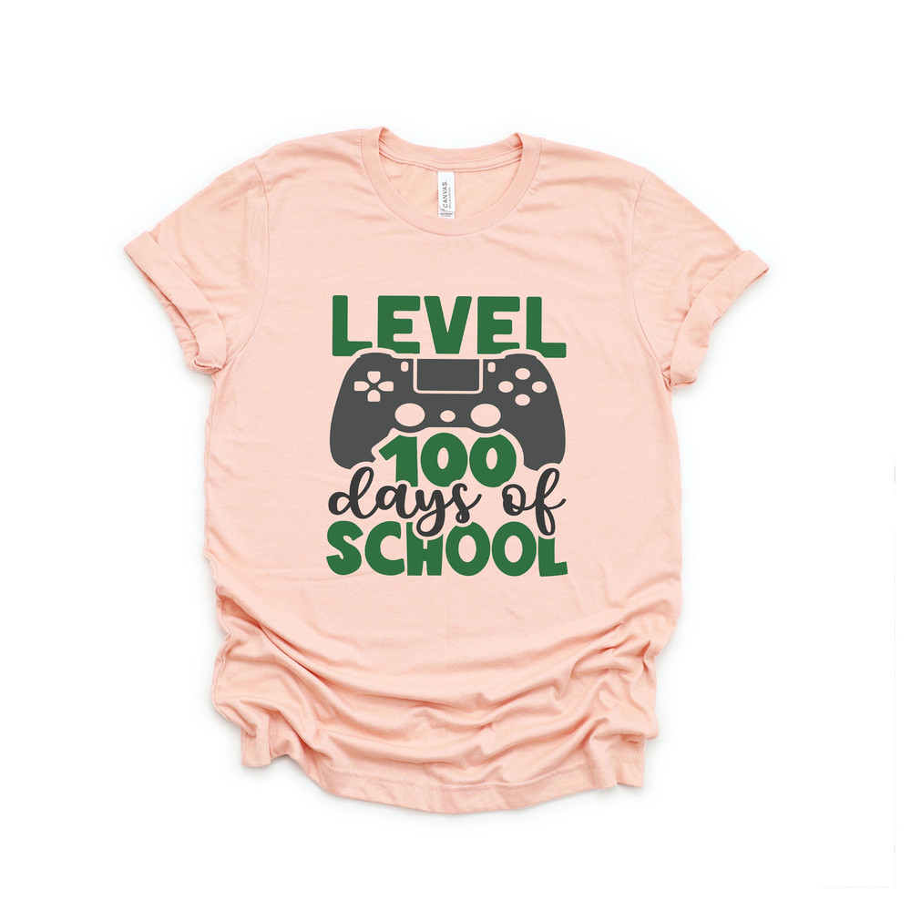 Level 100 days of school,Teacher Shirt, 100 Days of School, Teacher Gifts, Teacher Appreciation, 100 Days Brighter,Back to School Shirt - 2.jpg
