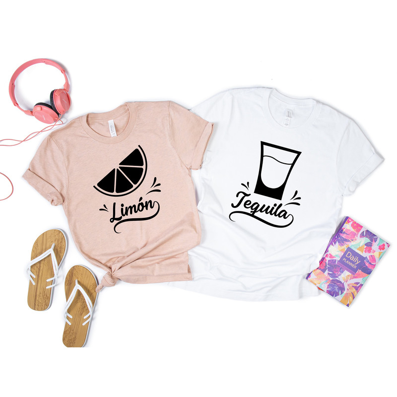 Limon Shirt,Tequila Shirt,Funny Valentines Shirt,His & Hers, Matching Shirts, Wedding Gift,Couple Valentines Gift,Love Shirt, Couple Shirt - 3.jpg