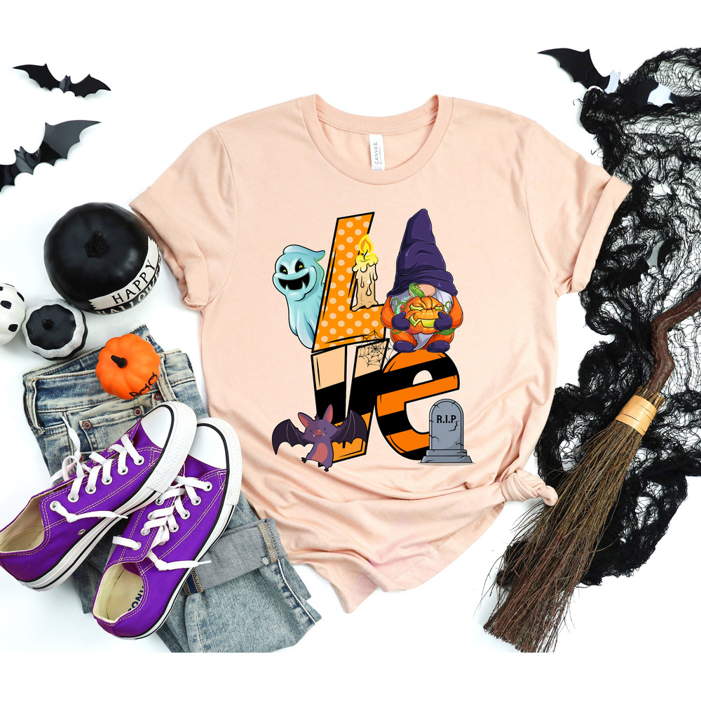 Love Halloween Shirt,Gnomes Love Sweatshirt,Spooky Pumpkin Shirt,Halloween Shirt,Happy Halloween Sweatshirt,Trick or Treat,Halloween Gift - 2.jpg
