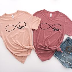 love infinity shirt,mr and mrs,just married shirt,honeymoon shirt,wedding shirt,wife and hubs shirts,just married shirts