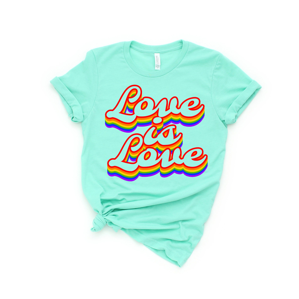 Love is Love Shirt, LGBQT Pride Shirt, Women Men Kids Toddler Baby Rainbow Shirt Retro, LGBT Shirts, Love Wins Graphic T-Shirt,Equality,Gift - 2.jpg