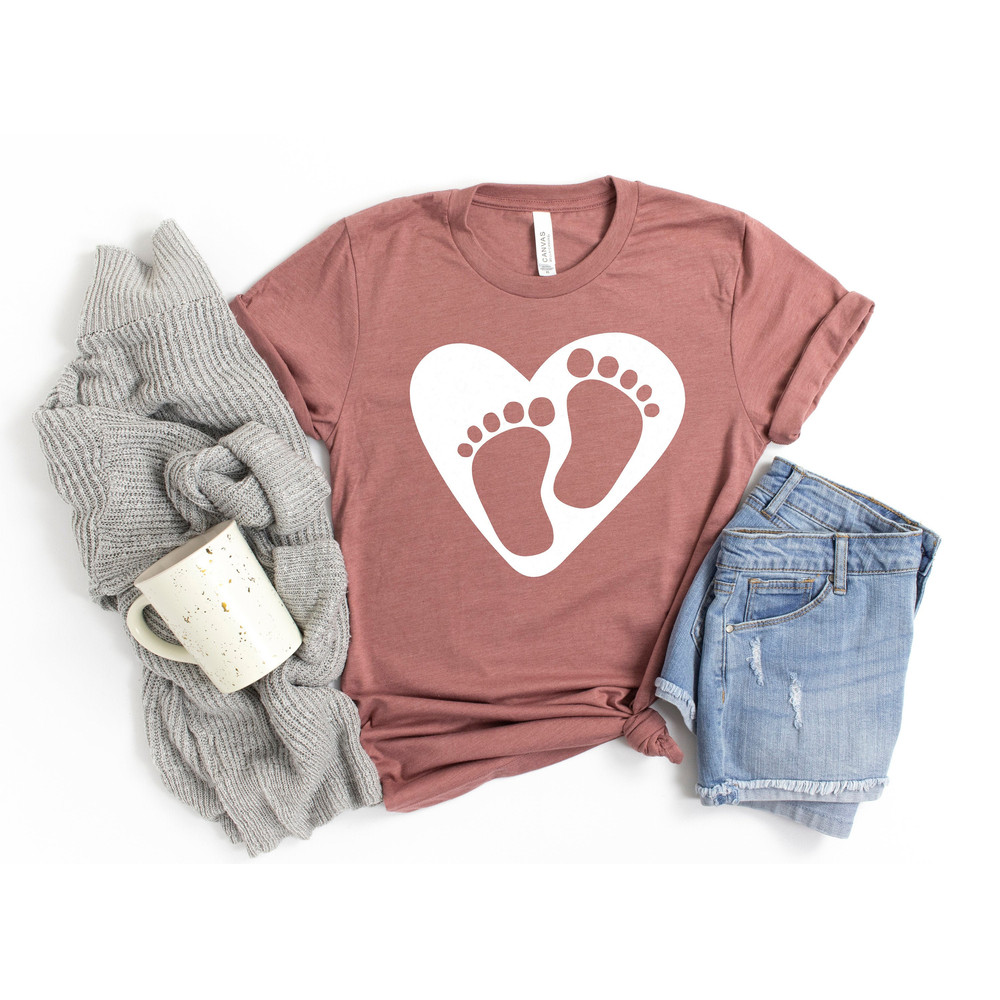 Love Pregnant Shirt,Valentines Day Shirt,Valentines Day Shirts For Women, Heart Shirt,Cute Valentine Tee,Valentines Day Gift - 1.jpg