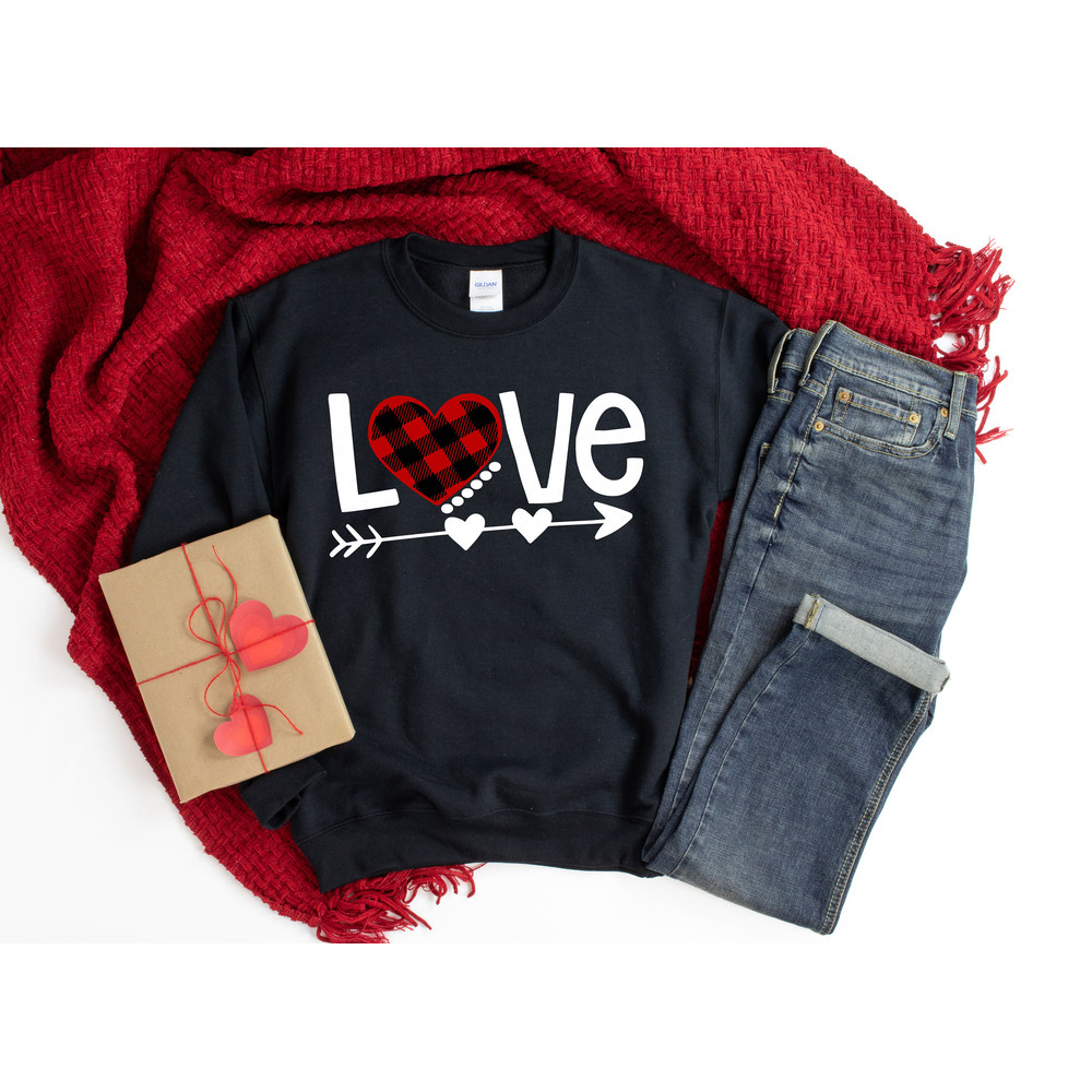 Love with Arrows Shirts, Valentine's Shirt, Lovers Shirt, Valentine's Day Shirt, Funny Valentines Shirt, Gift for Valentines, Couple Shirts - 3.jpg