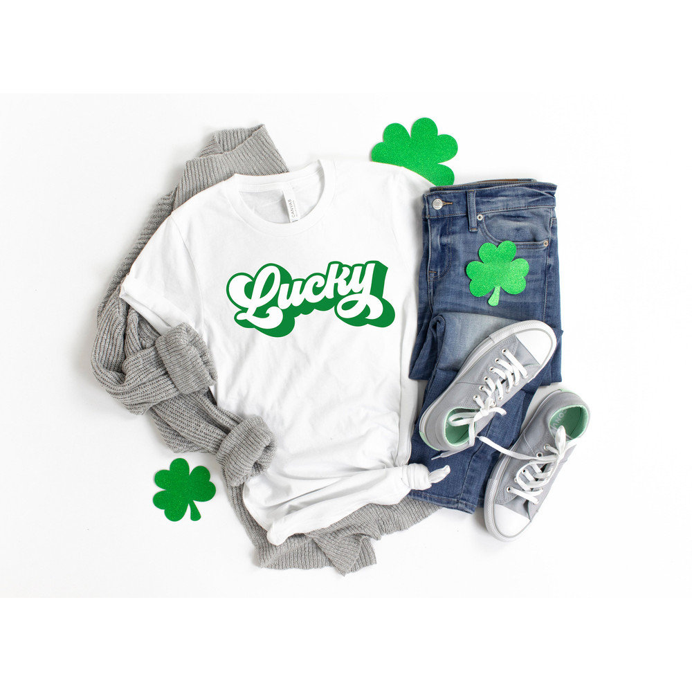 Lucky Retro Shirt,Shamrock Shirt,Saint Patricks Day Shirt,Patricks Day Lucky Shirt,Saint Patricks Day Family Matching Shirt - 2.jpg
