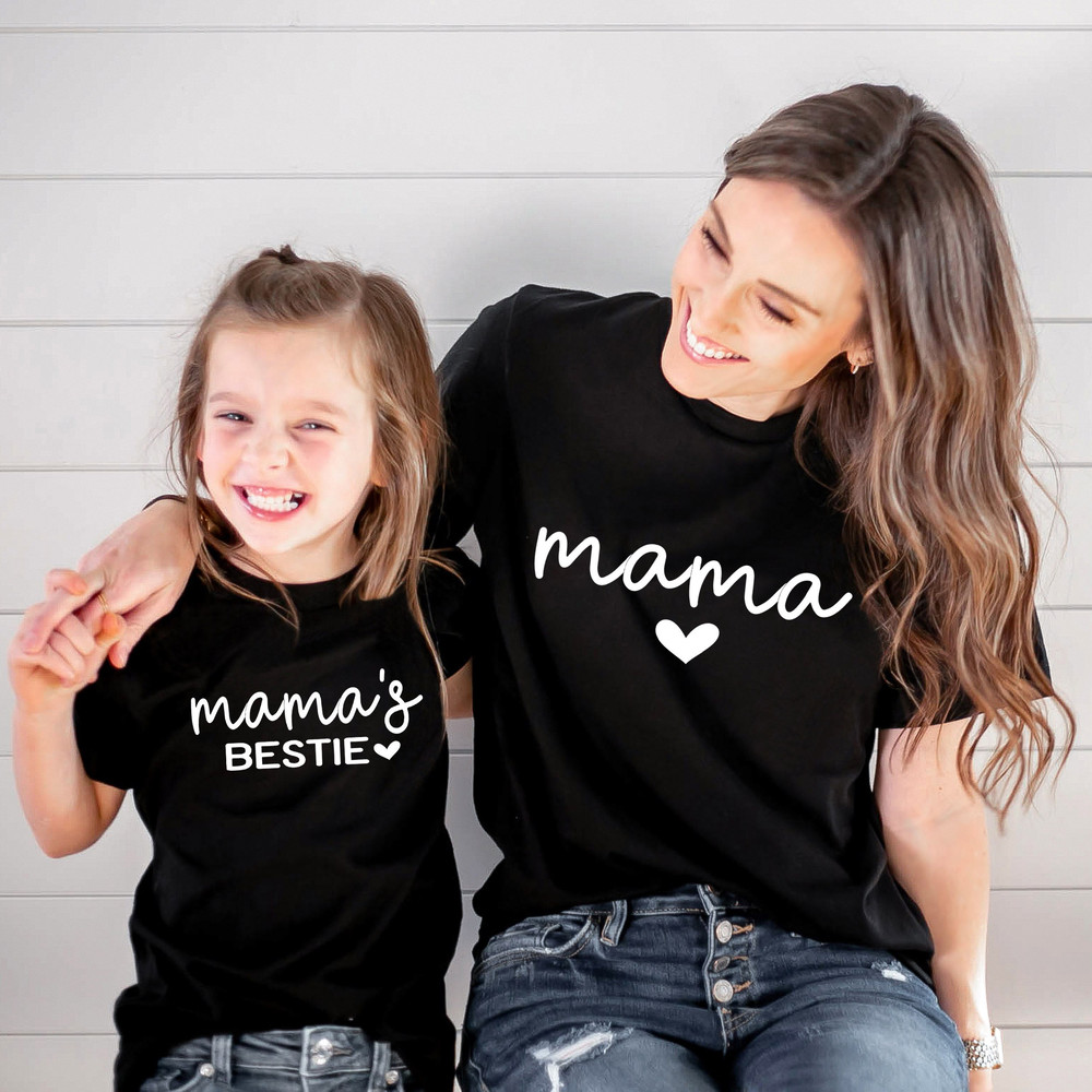 Mama and Mama's Bestie Shirts, Mom and Daughter Shirts, Mama and Daughter Shirts, Mom and Girl Shirt, Mama and Me Shirts, Mother's Day Shirt - 2.jpg