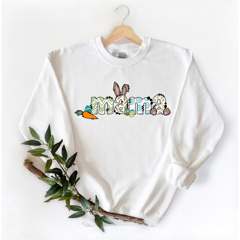 Mama Bunny Shirt,Easter Gift For Mom,Easter Womens Sweathirt,Mama Bunny T-Shirt,Easter Mom Shirt,Mama Bunny Easter Sweatshirt - 2.jpg