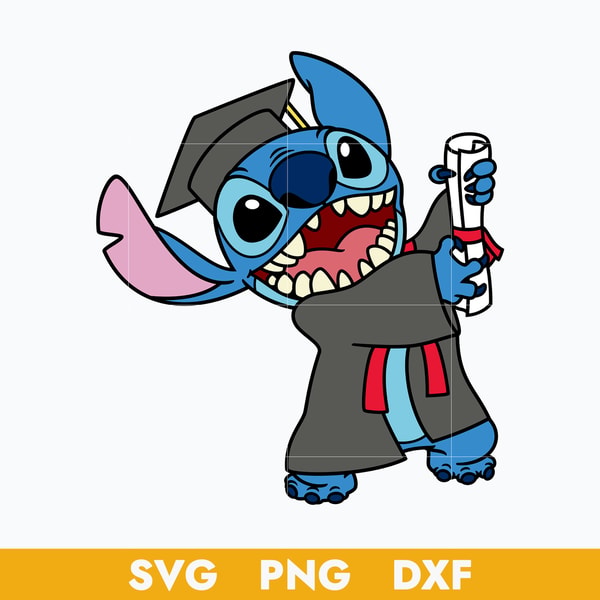 Stitch Grad Graduate Stitch Svg, Stitch Svg, Graduate Svg, Disney Svg, P | Inspire ...