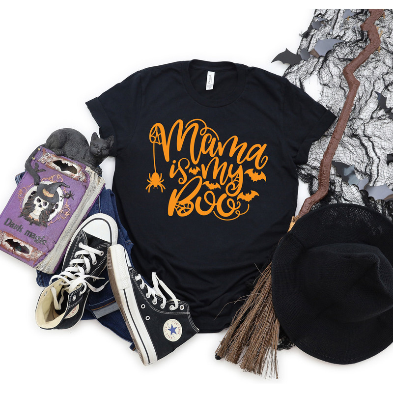 Mama Is My Boo Shirt,Halloween Party Shirts,Hocus Pocus Shirts,Sanderson Sisters Shirts,Halloween Outfits,2022 Halloween Funny Shirt - 1.jpg