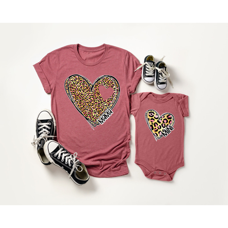 Mama Valentines Shirt,Mini Valentines Shirt,Mama's Girl Valentines Shirt,Rainbow Mama Shirt, Rainbow Mini Shirt,Mama Mini Matching Shirt - 2.jpg