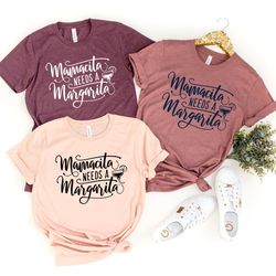mamacita needs a margarita, cinco de mayo shirt, margarita shirt, fiesta shirt, fiesta bachelorette, mom shirt, funny mo