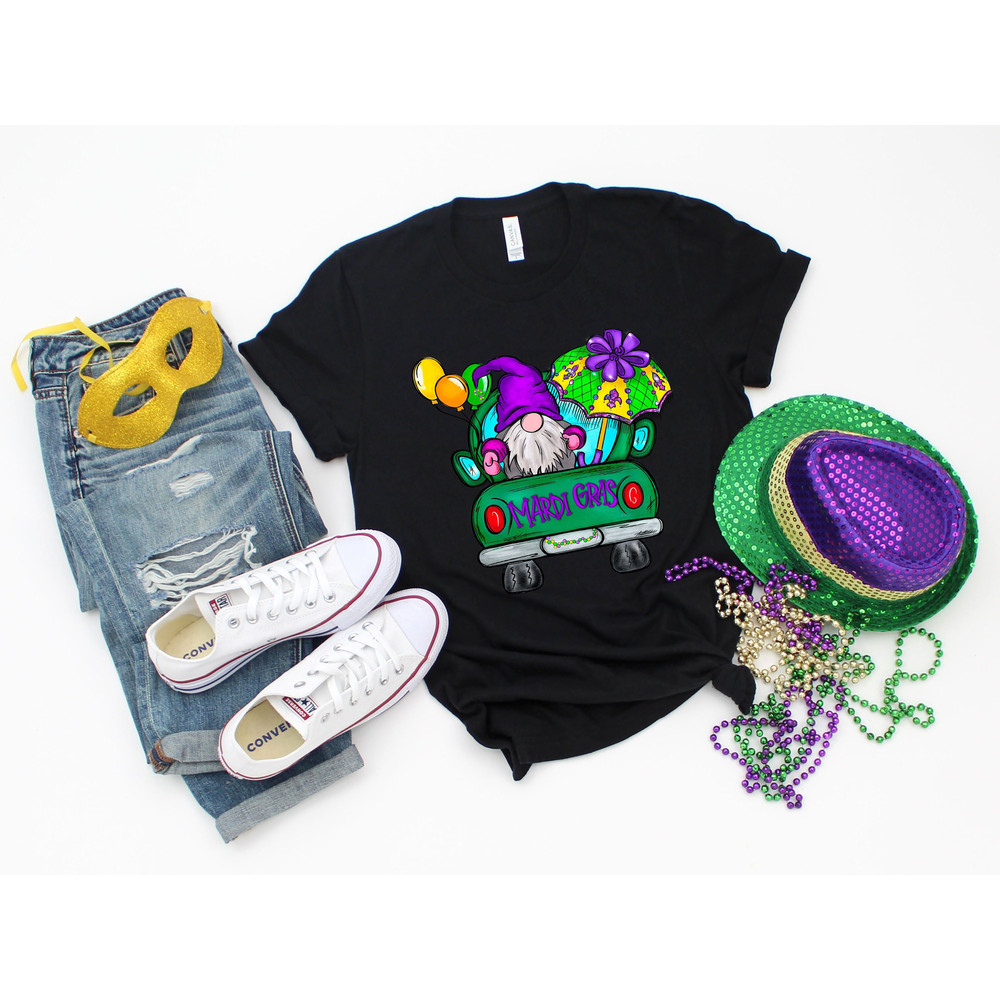 Mardi Gras Gnome Shirt, Mardi Gnome Shirt, Fat Tuesday, Party Shirts, Mardi Gras Gift, Mardi Gras 2022, Mardi, Mardi Gras Truck Shirt - 1.jpg