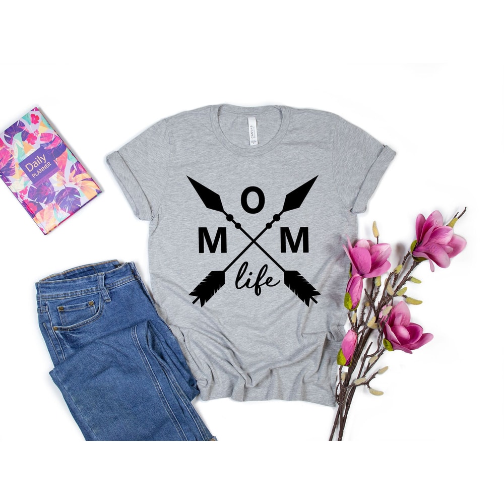 Mom Life Shirt, Cute Mom Shirt, Mother's Day Gift, New Mom Gift, Mom Gift, Shirt for Mother, Cute Mom's Life T-Shirt, Quarantine Mom Shirt - 3.jpg