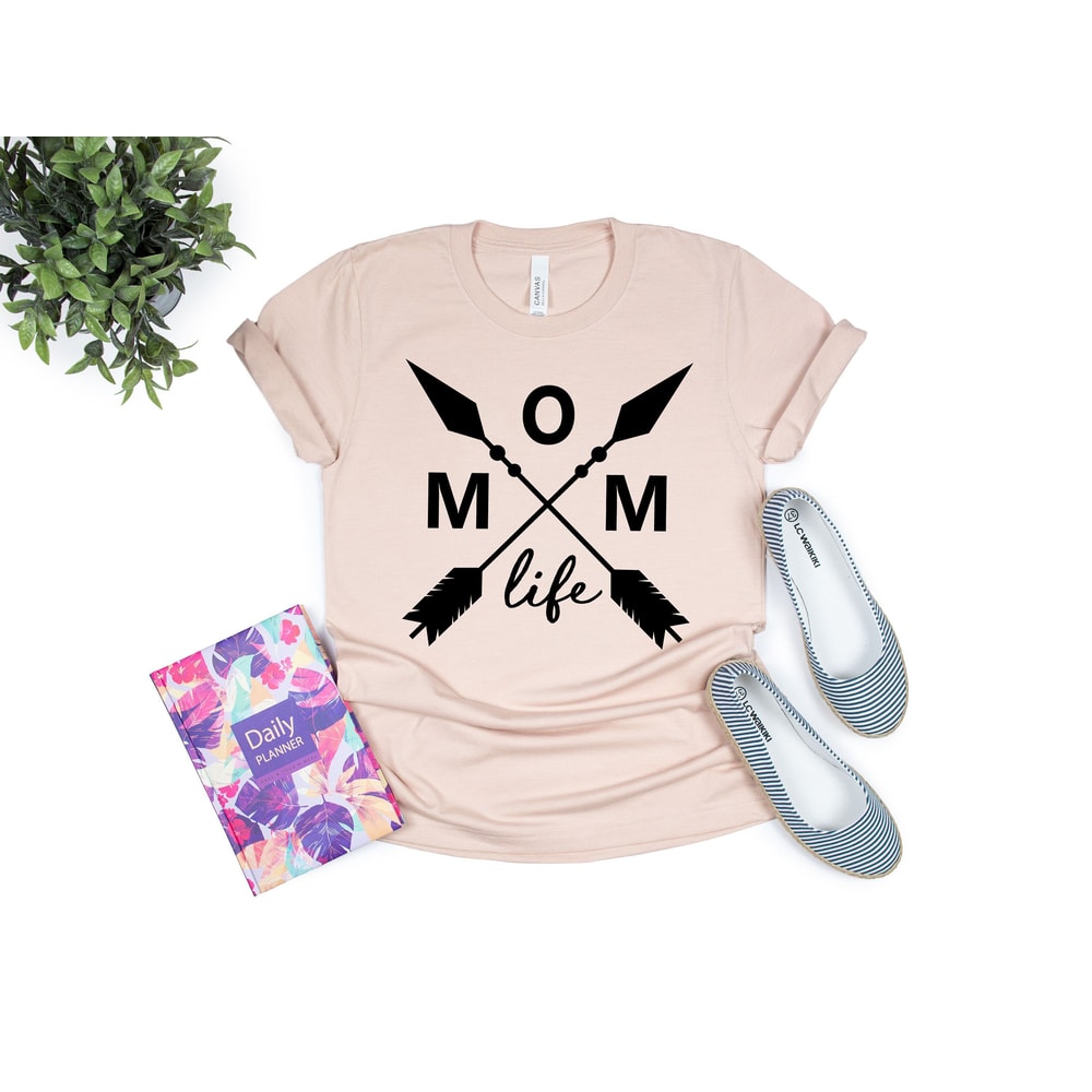 Mom Life Shirt, Cute Mom Shirt, Mother's Day Gift, New Mom Gift, Mom Gift, Shirt for Mother, Cute Mom's Life T-Shirt, Quarantine Mom Shirt - 4.jpg