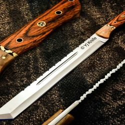 Custom Hand Forged, High Carbon Steel Functional Sword 26 inches, Viking Sword, Swords Battle Ready, With Sheath