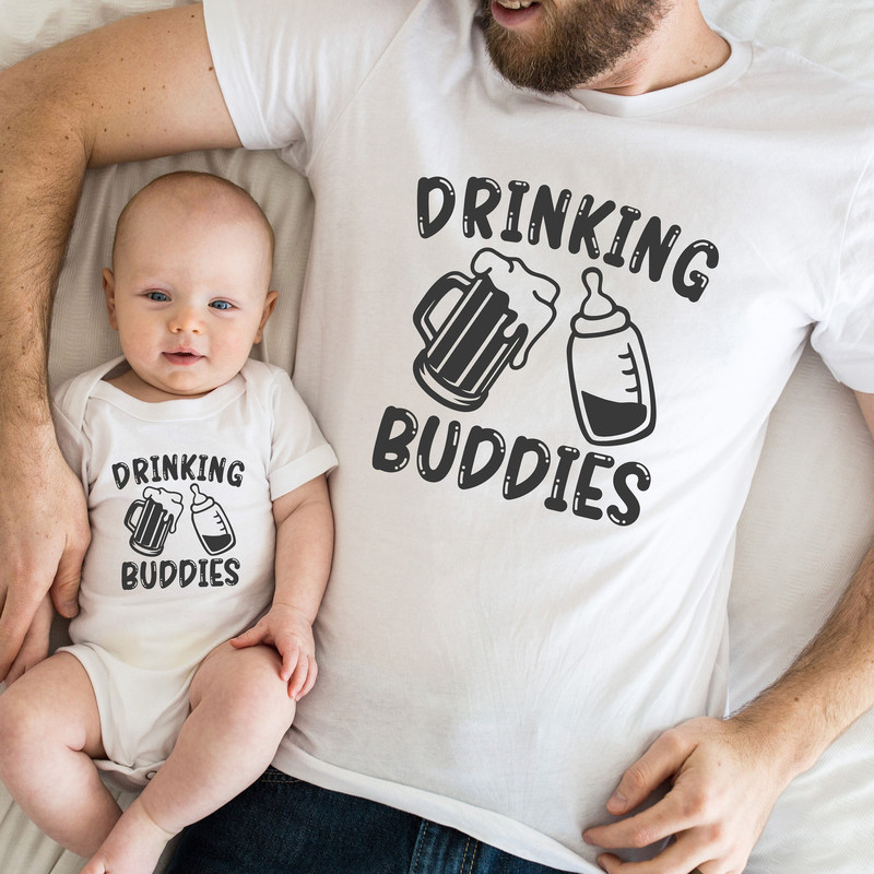 Our First Father's Day Shirt, Fathers Day Matching Shirt, Father's Day Daddy And Baby Outfit, Father's Day Gift,Father and Me Shirt - 3.jpg