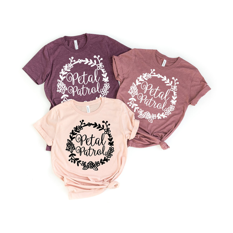 Petal Patrol Shirt, Wedding Proposal T-Shirt, Flower Girl Shirt, Wedding Rehearsal T, Wedding Party Shirt, Flower Girl Gift, Wedding Girl T - 1.jpg