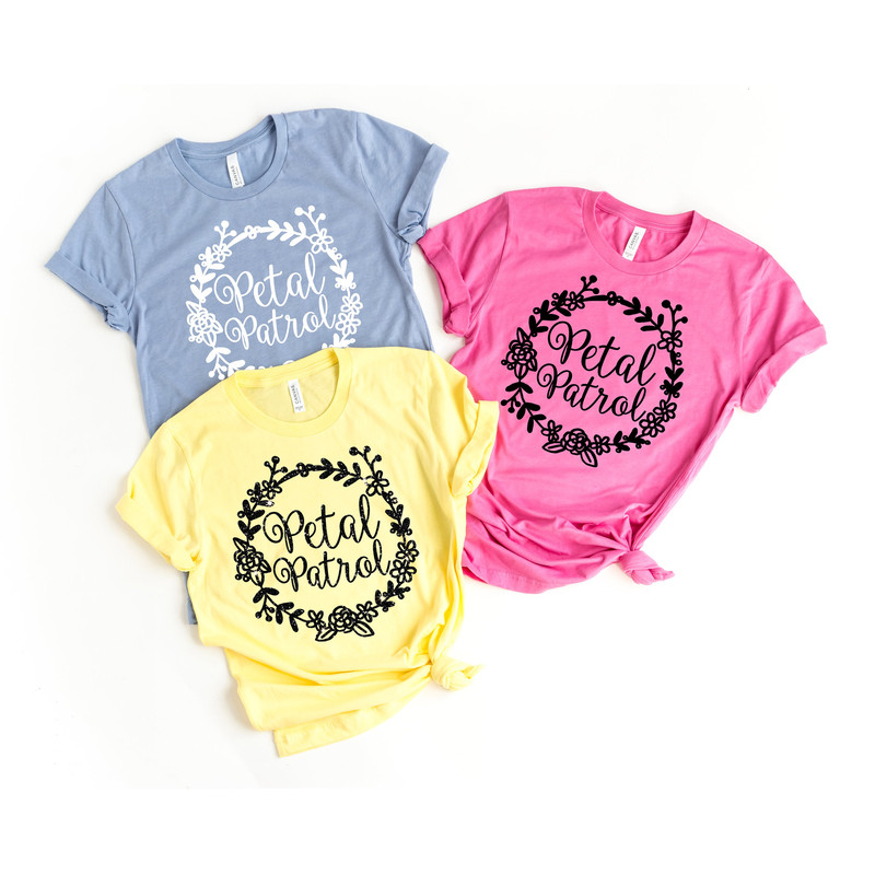 Petal Patrol Shirt, Wedding Proposal T-Shirt, Flower Girl Shirt, Wedding Rehearsal T, Wedding Party Shirt, Flower Girl Gift, Wedding Girl T - 3.jpg