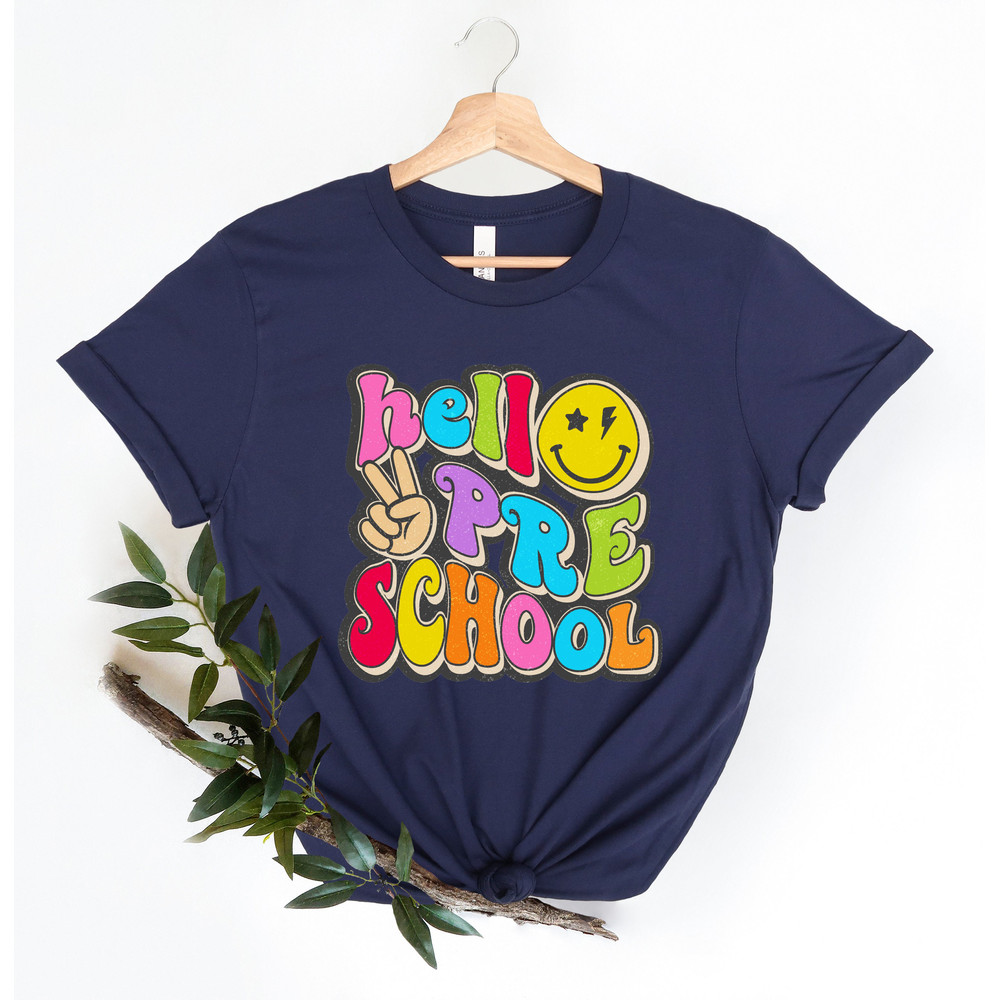 Preschool Teacher Shirt, Hello Preschool Shirt, Preschool Crew, Preschool Squad, Cute Preschool Teacher Shirt, Preschool Shirt, Pre-K PreK - 3.jpg