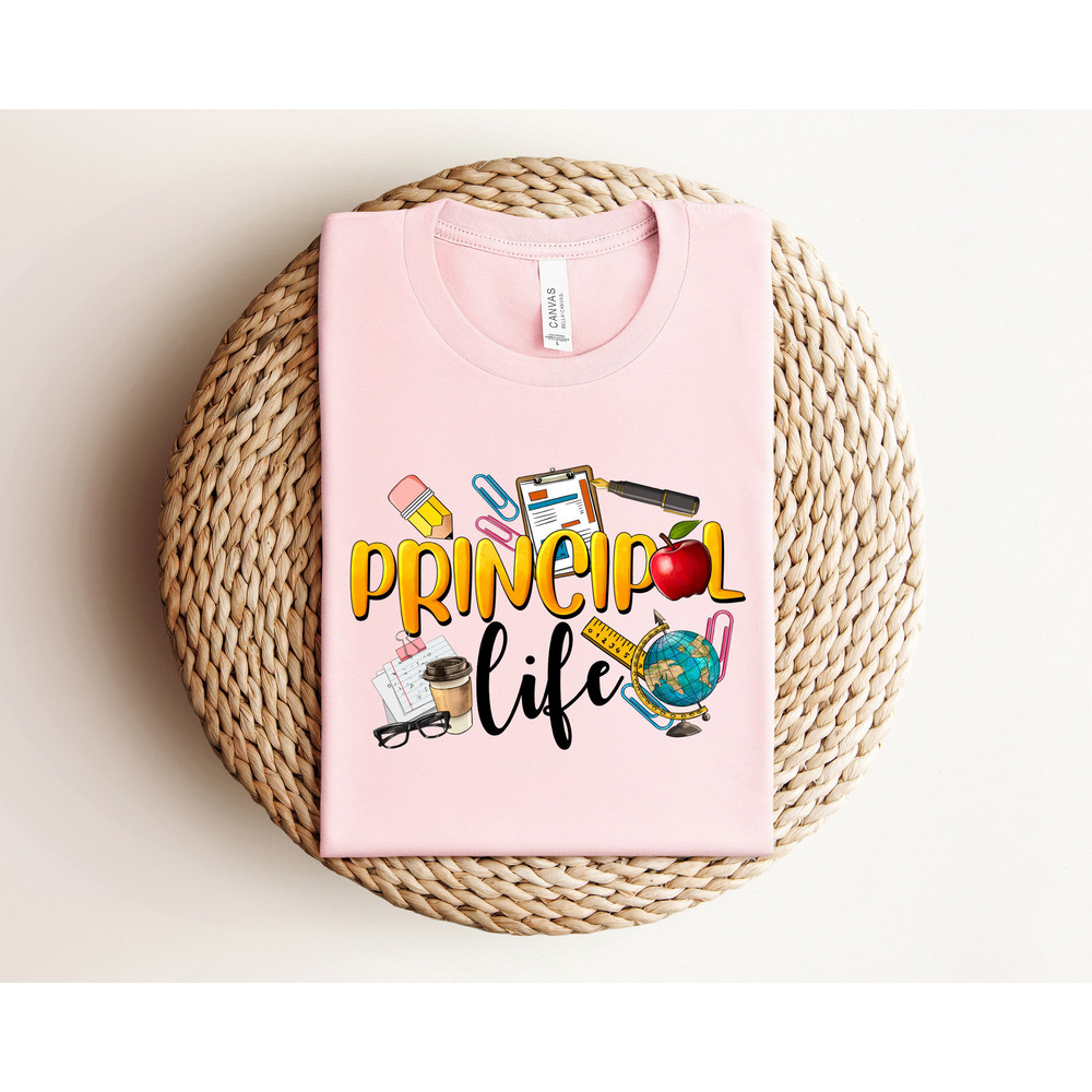 Principal T Shirt , Teacher's Day Gift , Gift for Principal, Teacher Appreciation Shirt , Best Teacher Shirt , Back To School Shirts - 1.jpg