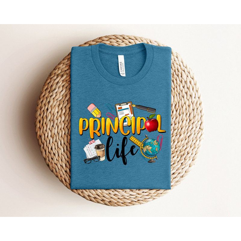 Principal T Shirt , Teacher's Day Gift , Gift for Principal, Teacher Appreciation Shirt , Best Teacher Shirt , Back To School Shirts - 4.jpg