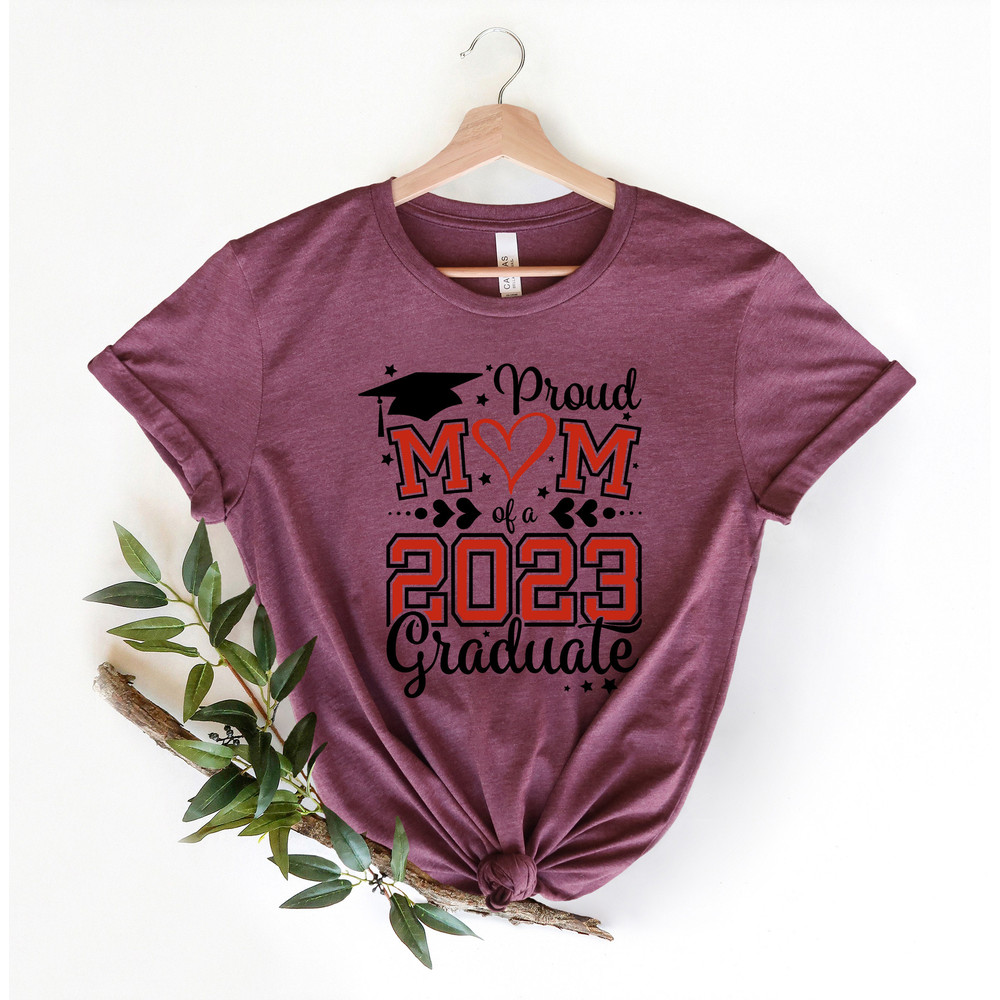 Proud Senior Mom 2023, Graduation Shirt, Graduation Mom Shirt, Graduation Gift, Class of 2023, Senior Class of 2023, Senior Graduation 2023 - 5.jpg