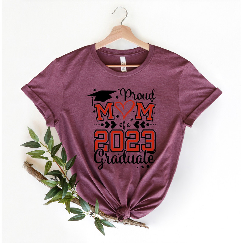 Proud Senior Mom 2023, Graduation Shirt, Graduation Mom Shirt, Graduation Gift, Class of 2023, Senior Class of 2023, Senior Graduation 2023 - 5.jpg