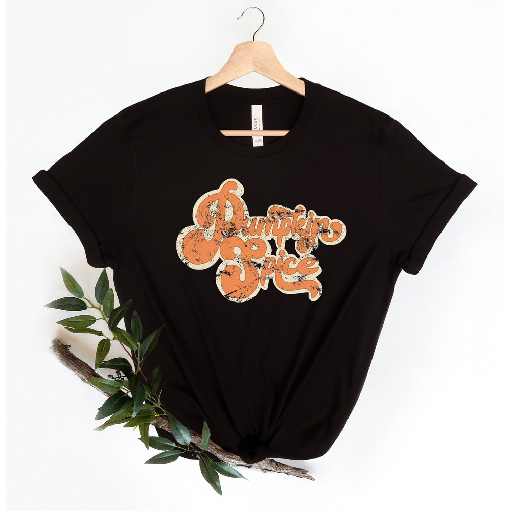 Pumpkin Spice Retro Shadow Sweaters,Bonfires Shirt,Thanksgiving Shirt,Pumpkin Spice Season,Thanksgiving Matching Shirt,Thankful Shirt - 4.jpg