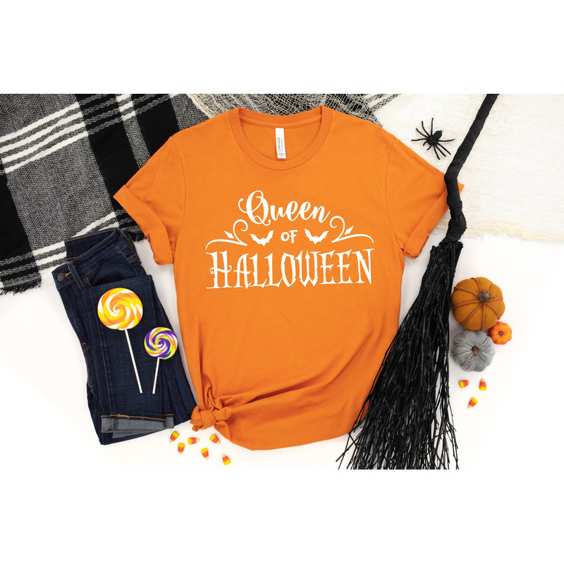 Queen of Halloween Shirt,Halloween Party Shirts,Hocus Pocus Shirts,Sanderson Sisters Shirts,Halloween Outfits,2022 Halloween Funny Shirt - 1.jpg