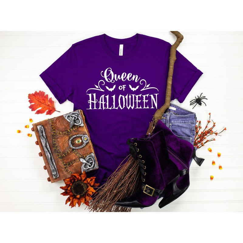 Queen of Halloween Shirt,Halloween Party Shirts,Hocus Pocus Shirts,Sanderson Sisters Shirts,Halloween Outfits,2022 Halloween Funny Shirt - 3.jpg