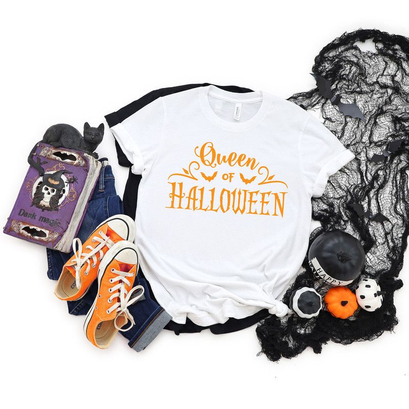 Queen of Halloween Shirt,Halloween Party Shirts,Hocus Pocus Shirts,Sanderson Sisters Shirts,Halloween Outfits,2022 Halloween Funny Shirt - 4.jpg